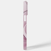 Swingende Fractal, Moderne Abstracte Besroze Kunst Case-Mate iPhone Case (Achterkant / Rechts)