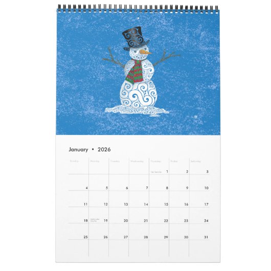 Swingende Kalender 2025 (Jan 2026)