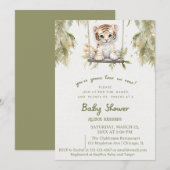 Swingende Safari: Wilde Avontuur van Leeuwenwelp Kaart (Voorkant / Achterkant)