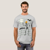 Swinger Halloween Skeleton T-shirt (Voorkant volledig)