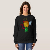 Swinger ondersteboven ananas half dun trui (Voorkant volledig)