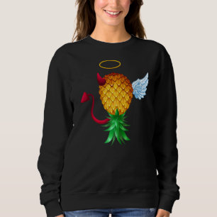 Swinger ondersteboven ananas half dun trui