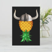 Swinger ondersteboven ananas Viking King Pet Kaart (Staand voorkant)