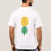 Swinger Pride (Wit) T-shirt (Achterkant)