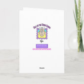 SWINGER-verjaardag Kaart (Achterkant)