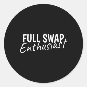 Swinger - Volledige Swap Enthousiast Cruiseclub Le Ronde Sticker
