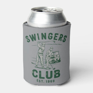Swingers Club Grappig Sarcasme Golfen Golfer Blikjeskoeler