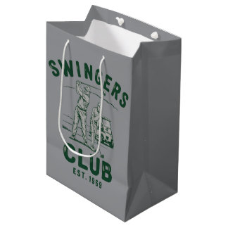 Swingers Club Grappig Sarcasme Golfen Golfer Medium Cadeauzakje
