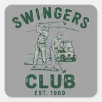 Swingers Club Grappig Sarcasme Golfen Golfer