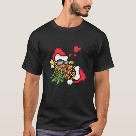 Swingers Couple Pineapples Swinging Xmas - Swinger T-shirt (Voorkant)