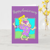 SWINGERS de Kaart van het Jubileum (Gele Bloem)