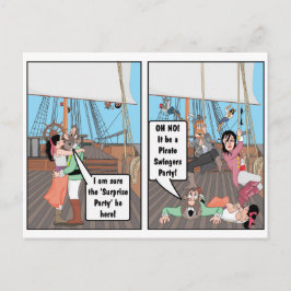 SWINGERS JOKE BRIEFKAART