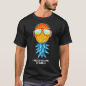Swingers s Ananas Swinging LifeFunny Swinger T-shirt (Voorkant)