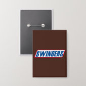Swingers Snickers Parodie Grappig Button (Voorkant / Achterkant)