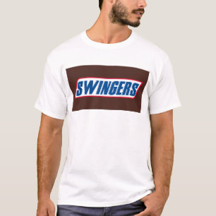 Swingers Snickers Parodie Grappig T-shirt