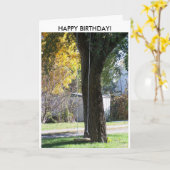 Swingin' Old Time Fun, HAPPY BIRTHDAY! Kaart (Gele Bloem)