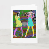 SWINGIN SIXTIES MEISJES KAART (Voorkant)