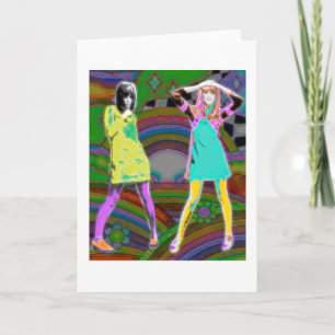 SWINGIN SIXTIES MEISJES KAART