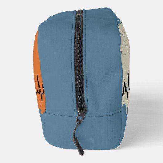 Swingin' Style: Retro Golf Custom Dopp Kit Toilettasje (Rechts)
