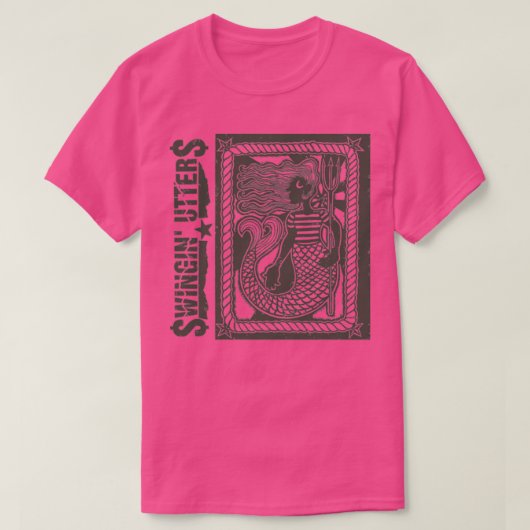 Swingin Utters Mermaid T-shirt (Design voorkant)