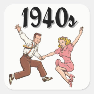 Swinging 40s Sticker