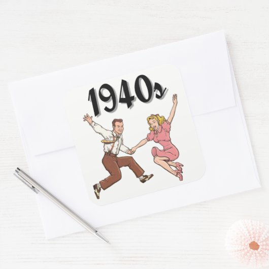 Swinging 40s Sticker (Envelop)