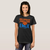 Swinging For the Fences Baseball Cute Meme  1 T-shirt (Voorkant volledig)