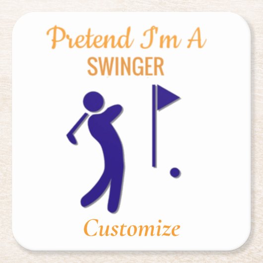 Swinging Golfer Thunder_Thunder_Cove Kartonnen Onderzetters (Voorkant)