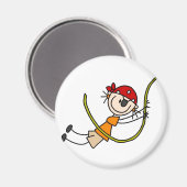 Swinging Stick Pirate Magnet (Voorkant / Achterkant)