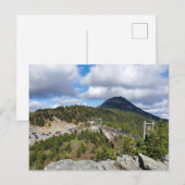 Swinging Suspension Bridge Grandfather Mountain NC Briefkaart (Voorkant / Achterkant)