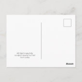 Swinging Suspension Bridge Grandfather Mountain NC Briefkaart (Achterkant)