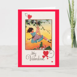 Swinging Valentine Feestdagen Kaart