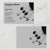 Swings en Roundabouts v2 - Lichtgrijs Visitekaartje (Voorkant / Achterkant)