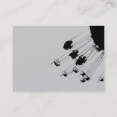 Swings en Roundabouts v2 - Lichtgrijs Visitekaartje (Achterkant)