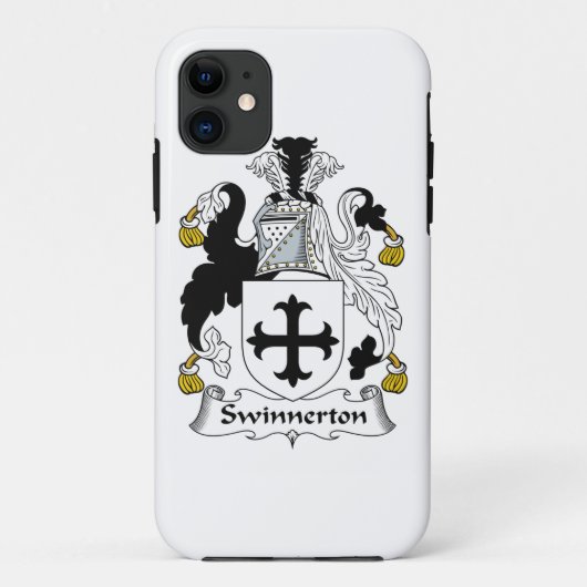 Swinnerton Family Crest Case-Mate iPhone Case (Achterkant)