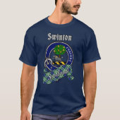 Swinton Clan Badge & Tartan T-shirt (Voorkant)