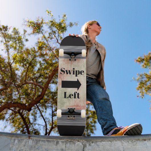 Swipe Left Skateboard (Buiten 1)
