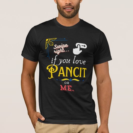 Swipe naar rechts voor Pancit Love T-shirt (Voorkant)
