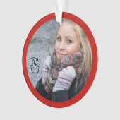 SWIPE RECHTS - Beste Vriend - Zie Terug ... Ornament (voorkant)