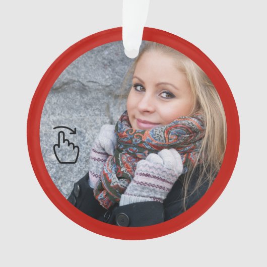 SWIPE RECHTS - Beste Vriend - Zie Terug ... Ornament (voorkant)