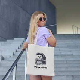 Swipe rechts? grappige woordspeling Henry VIII Can Tote Bag