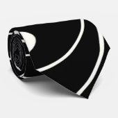 Swirl Abstraction Pattern Stropdas (Opgerold)