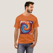 Swirl Art Mannen Tshirt Design (Voorkant volledig)