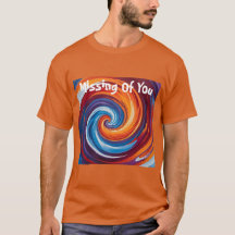 Swirl Art Mannen Tshirt Design