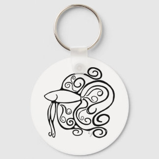 Swirl Betta Fish Sleutelhanger