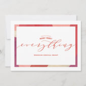 Swirl Border Holiday Card Feestdagenkaart (Voorkant)