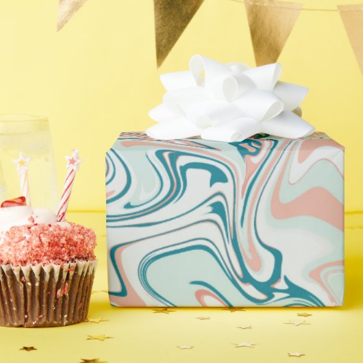 Swirl Cadeaupapier (Verjaardagsfeest)
