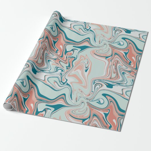 Swirl Cadeaupapier (Uitgerold)