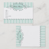 Swirl Decor Visitekaartje (Voorkant / Achterkant)