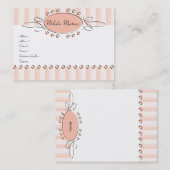 Swirl Decor Visitekaartje (Voorkant / Achterkant)